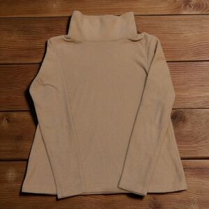 Dudley Stephens Tan Pullover Turtleneck Sweater